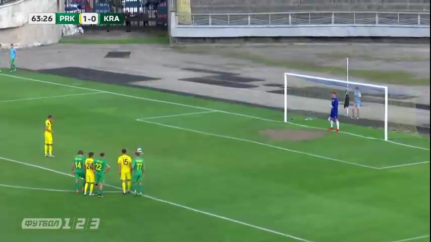 UKR D2 Prykarpattya Ivano Frankivsk Vs FK Avanhard Kramatorsk Roman Barchuk Goal in 65 min, Score 2:0