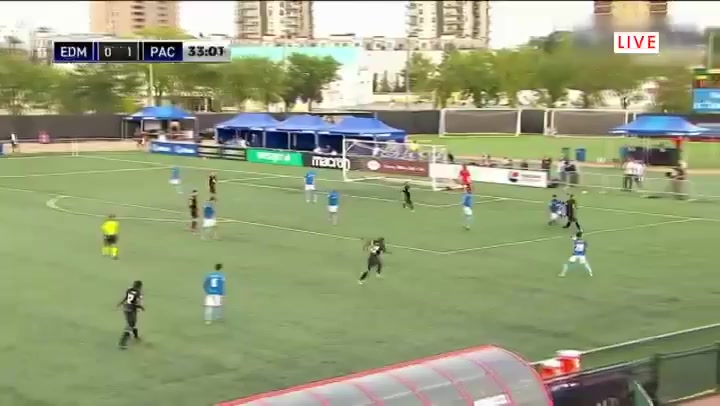 Can PL FC Edmonton Vs Pacific FC Chung Goal in 34 min, Score 0:2