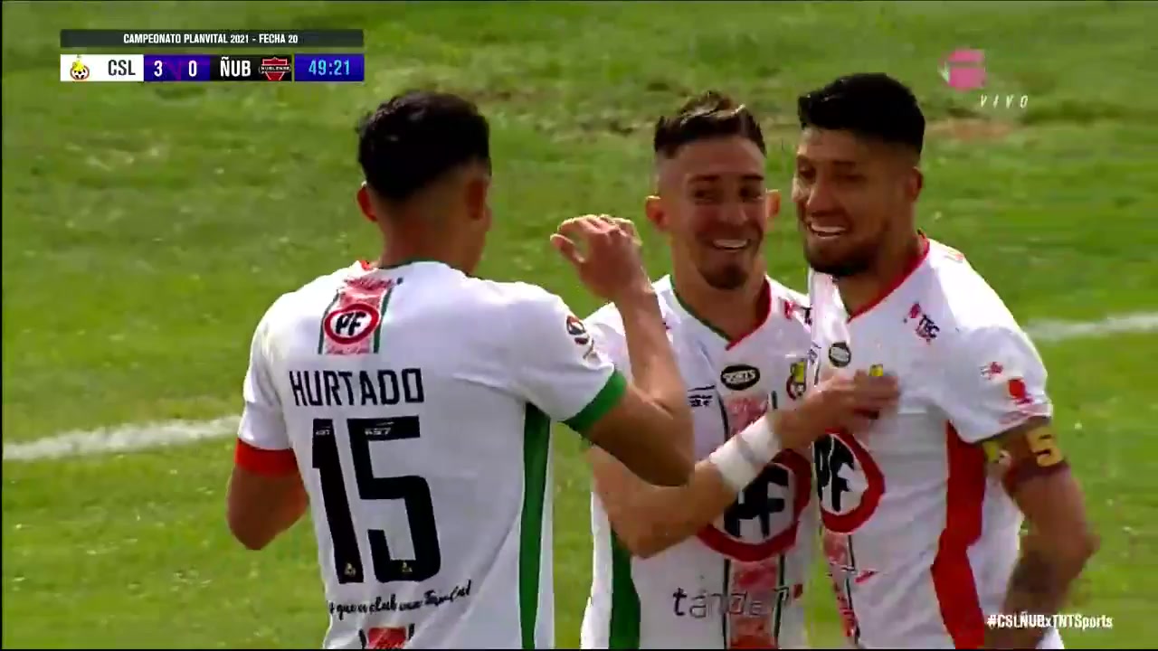 CHI D1 Cobresal Vs Nublense 49 phút Brayan Yohangel Hurtado CortesiaVào, ghi bàn 3:0