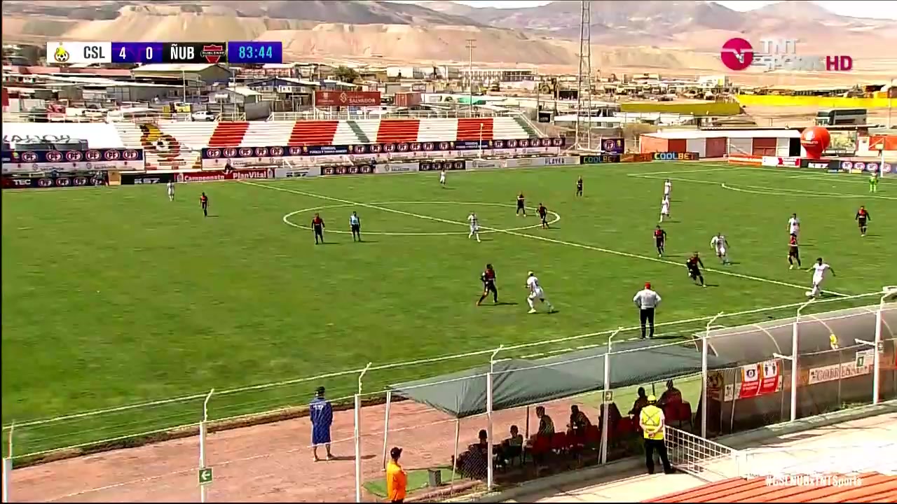 CHI D1 Cobresal Vs Nublense Juan Carlos Gaete Contreras Goal in 83 min, Score 4:0