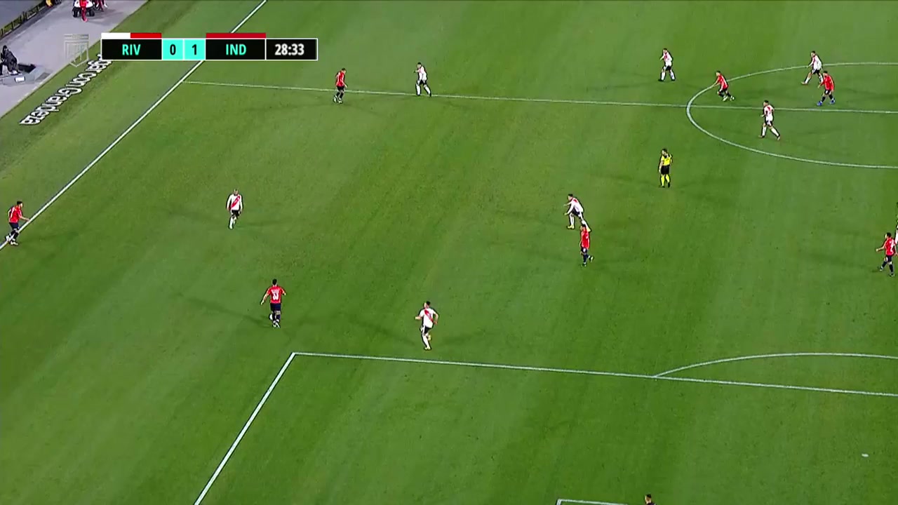 ARG D1 River Plate Vs Independiente 28 phút Fabricio BustosVào, ghi bàn 0:1