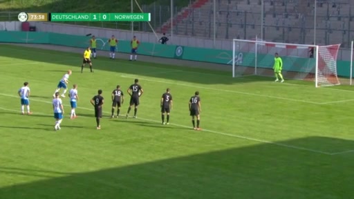 INT FRL Germany U20 Vs Norway U20 74 phút Vào, ghi bàn 1:1