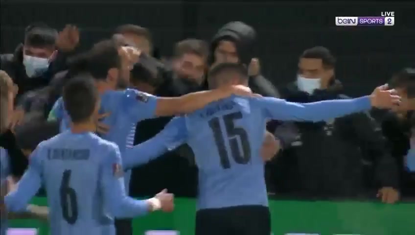 652 Uruguay Vs Bolivia 30 skor gol Santiago Federico Valverde Dipetta, skor 2:0