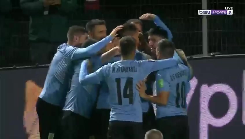 652 Uruguay Vs Bolivia 46 skor gol Agustin Alvarez Martinez, skor 3:0