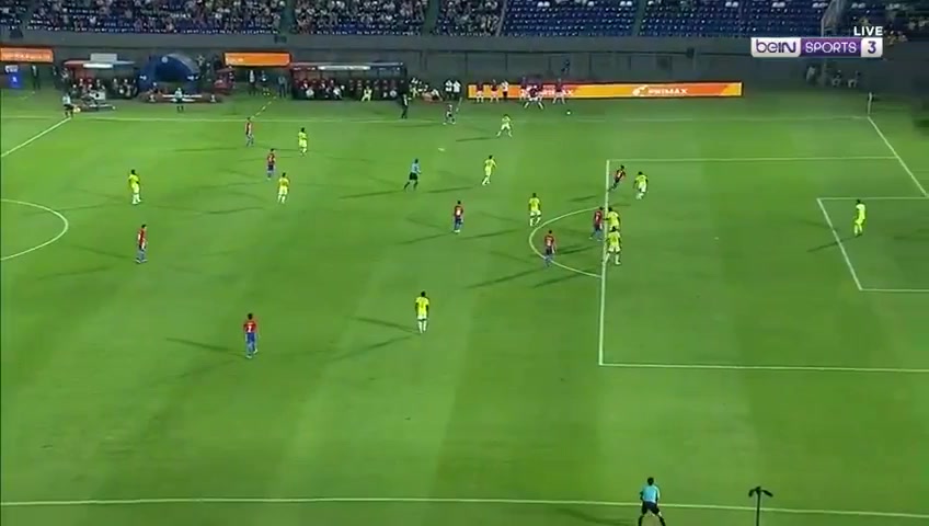 WCPSA Paraguay Vs Colombia Antonio Sanabria Goal in 39 min, Score 1:0