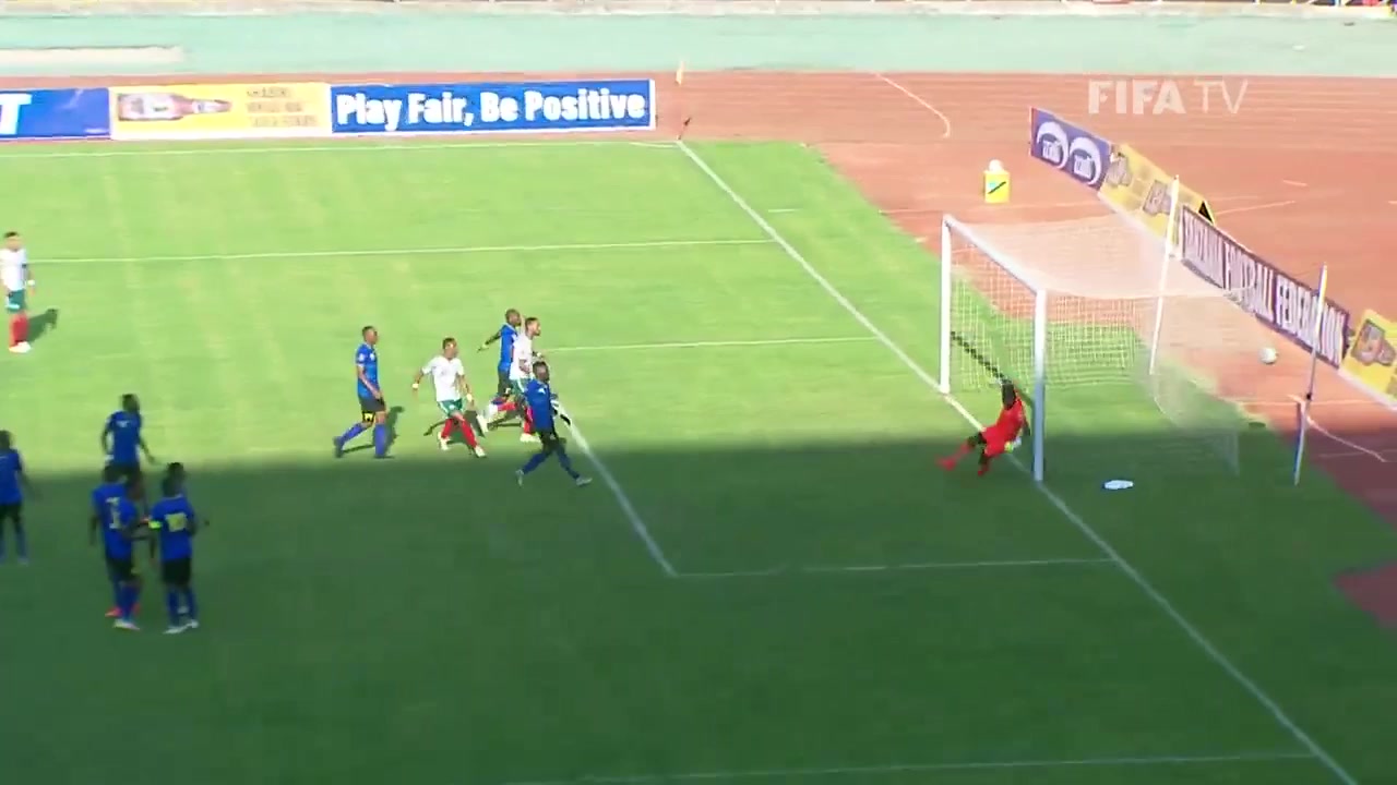 WCPAF Tanzania Vs Madagascar Thomas Fontaine Goal in 45+ min, Score 2:2