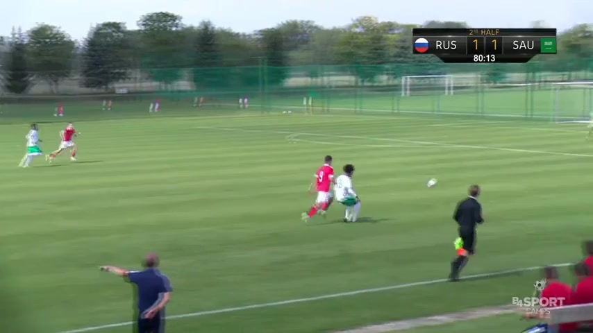 INT FRL Russia U19 Vs Saudi Arabia U19 80 phút Vào, ghi bàn 2:1