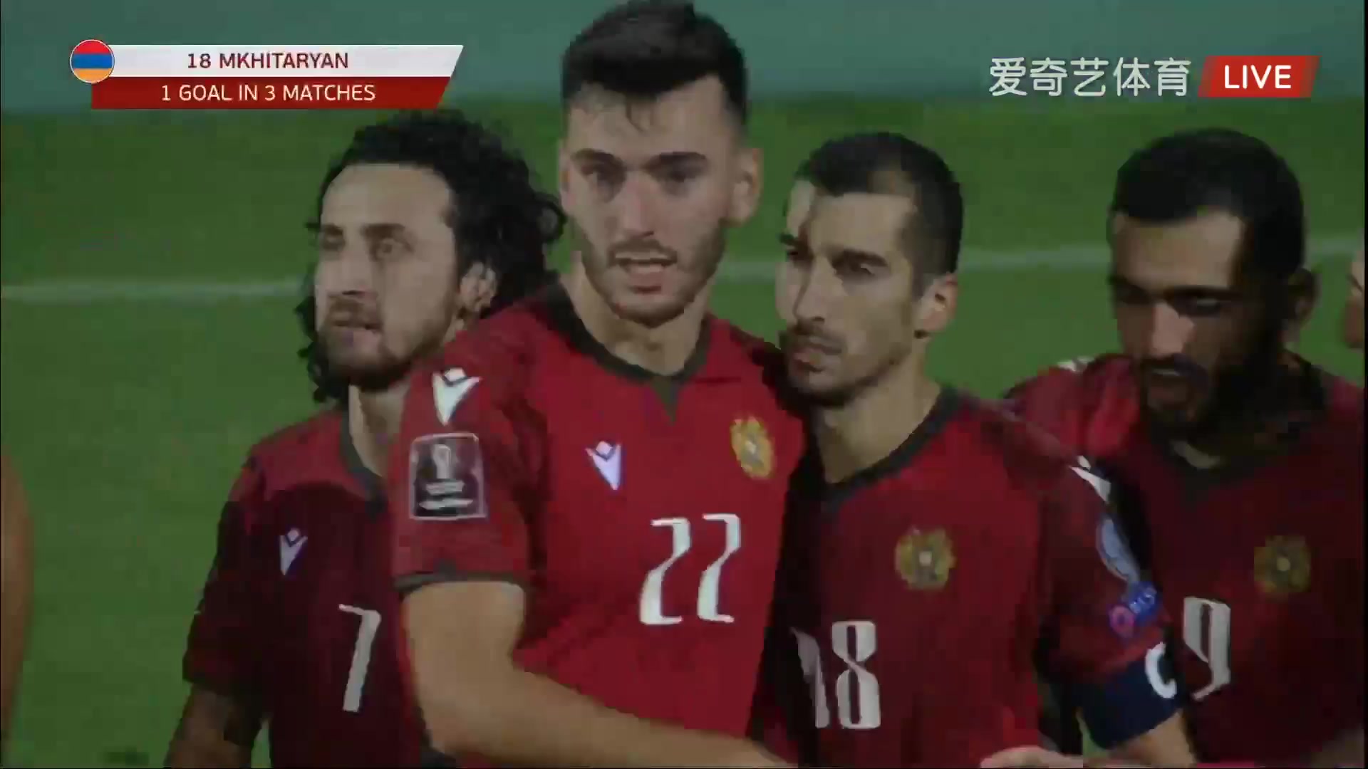 WCPEU Armenia Vs Liechtenstein Henrik Mkhitaryan Goal in 45+ min, Score 1:0