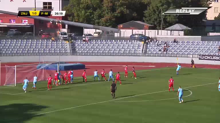 CZE CFL SC Znojmo Vs Frydek-Mistek 28 phút Vào, ghi bàn 2:0