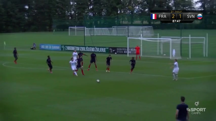 INT FRL Slovenia U19 Vs France U19 Maric L. Goal in 88 min, Score 2:2