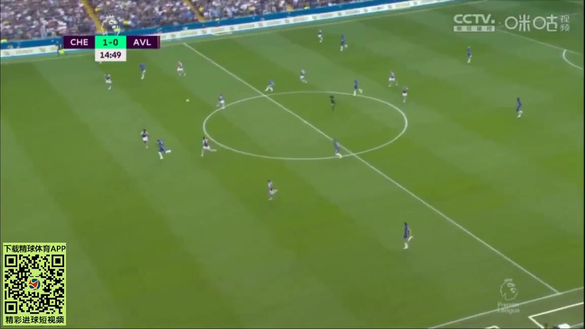 EPL Chelsea Vs Aston Villa 14 phút Romelu LukakuVào, ghi bàn 1:0