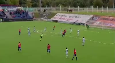 DEN D1 Helsingor Vs Hvidovre IF Lindberg Goal in 22 min, Score 1:1