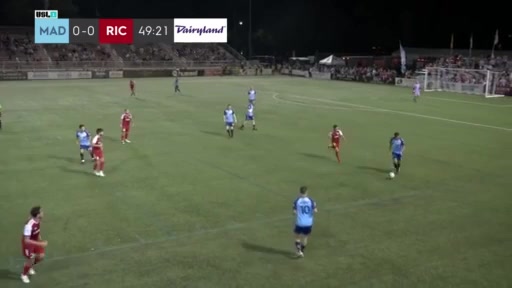 APSL Forward Madison FC Vs Richmond Kickers Sierakowski Goal in 51 min, Score 1:0