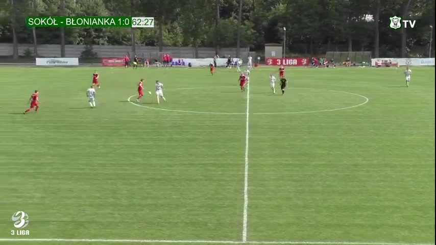 IV liga Sokol Aleksandrow Lodzki Vs Blonianka Blonie  Goal in 64 min, Score 2:0