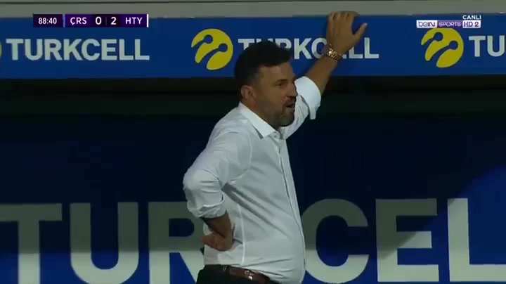 TUR D1 Caykur Rizespor Vs Hatayspor 89 phút Ayoub El KaabiVào, ghi bàn 0:2