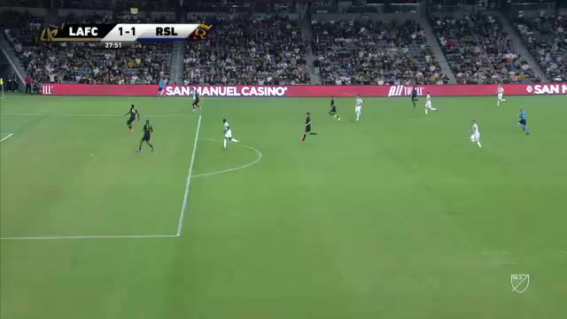 MLS Los Angeles FC Vs Real Salt Lake 27 ทำประตู Damir Kreilach ประตู, ทำคะแนน 1:1