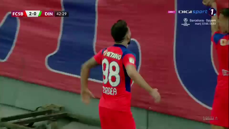 ROM D1 FC Steaua Bucuresti Vs Dinamo Bucuresti 41 phút Ovidiu PopescuVào, ghi bàn 2:0