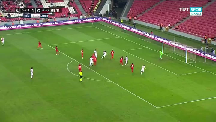 130 Samsunspor Vs Keciorengucu 67 skor gol , skor 2:0