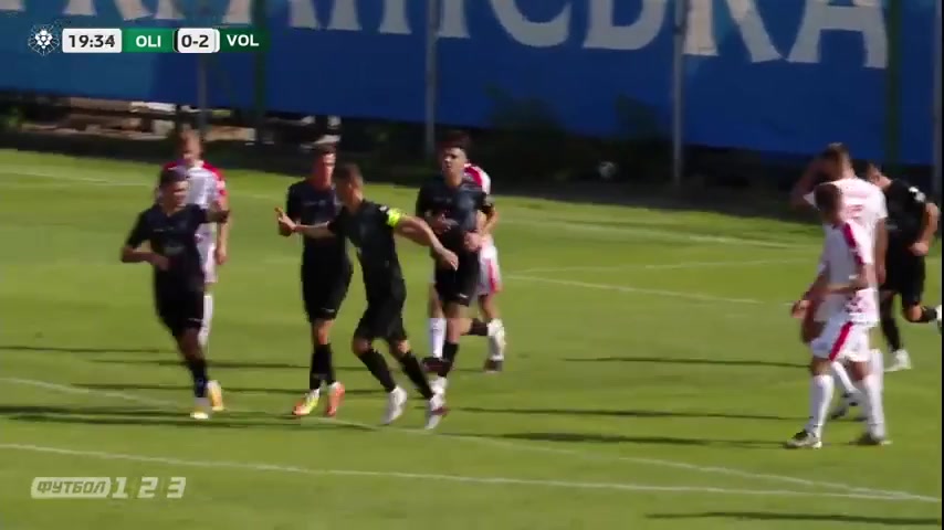 UKR D2 Olimpic Donetsk Vs Volyn Bilyi Goal in 19 min, Score 1:2