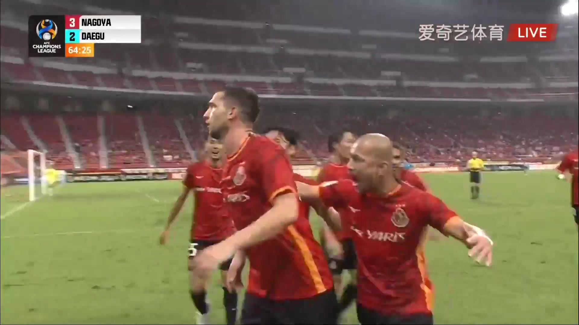 192 Nagoya Grampus Vs Daegu FC 64 skor gol Jakub Swierczok, skor 3:2