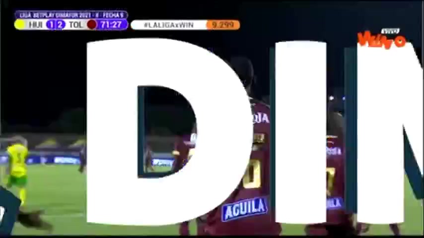 COL D1 Atletico Huila Vs Deportes Tolima 71 phút Sergio MosqueraVào, ghi bàn 1:2