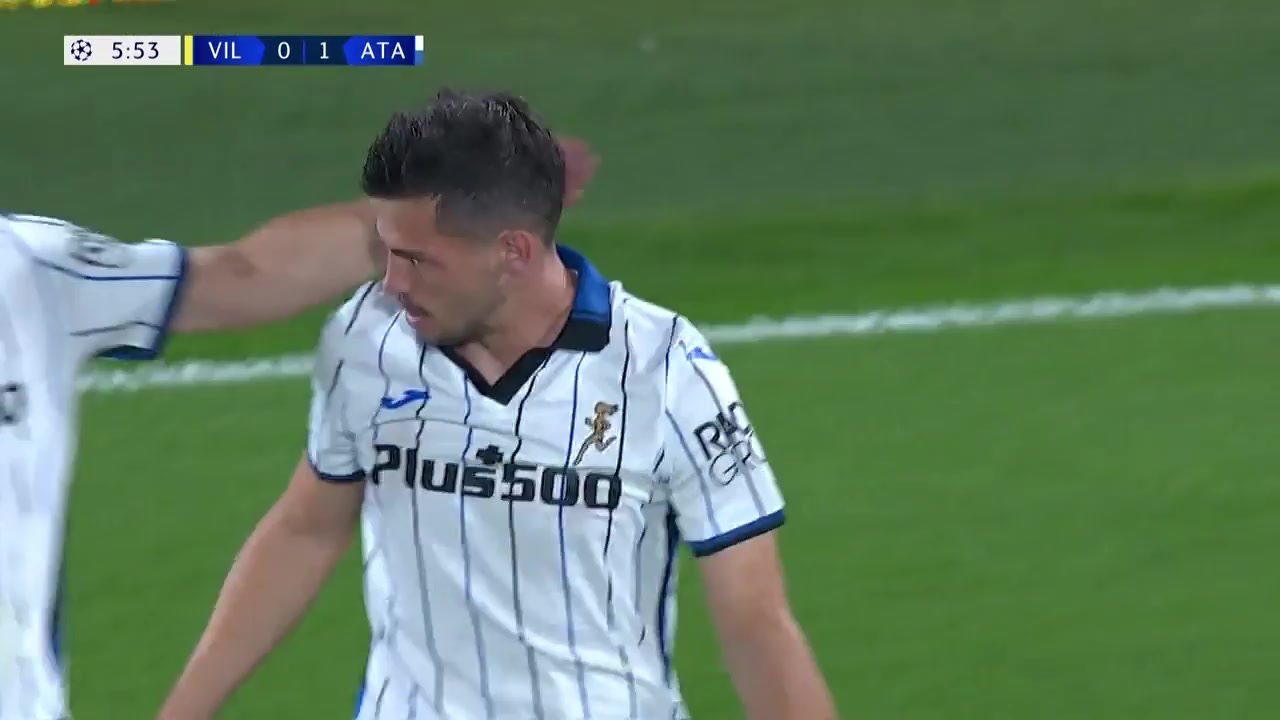 UEFA CL Villarreal Vs Atalanta 5 phút Remo FreulerVào, ghi bàn 0:1