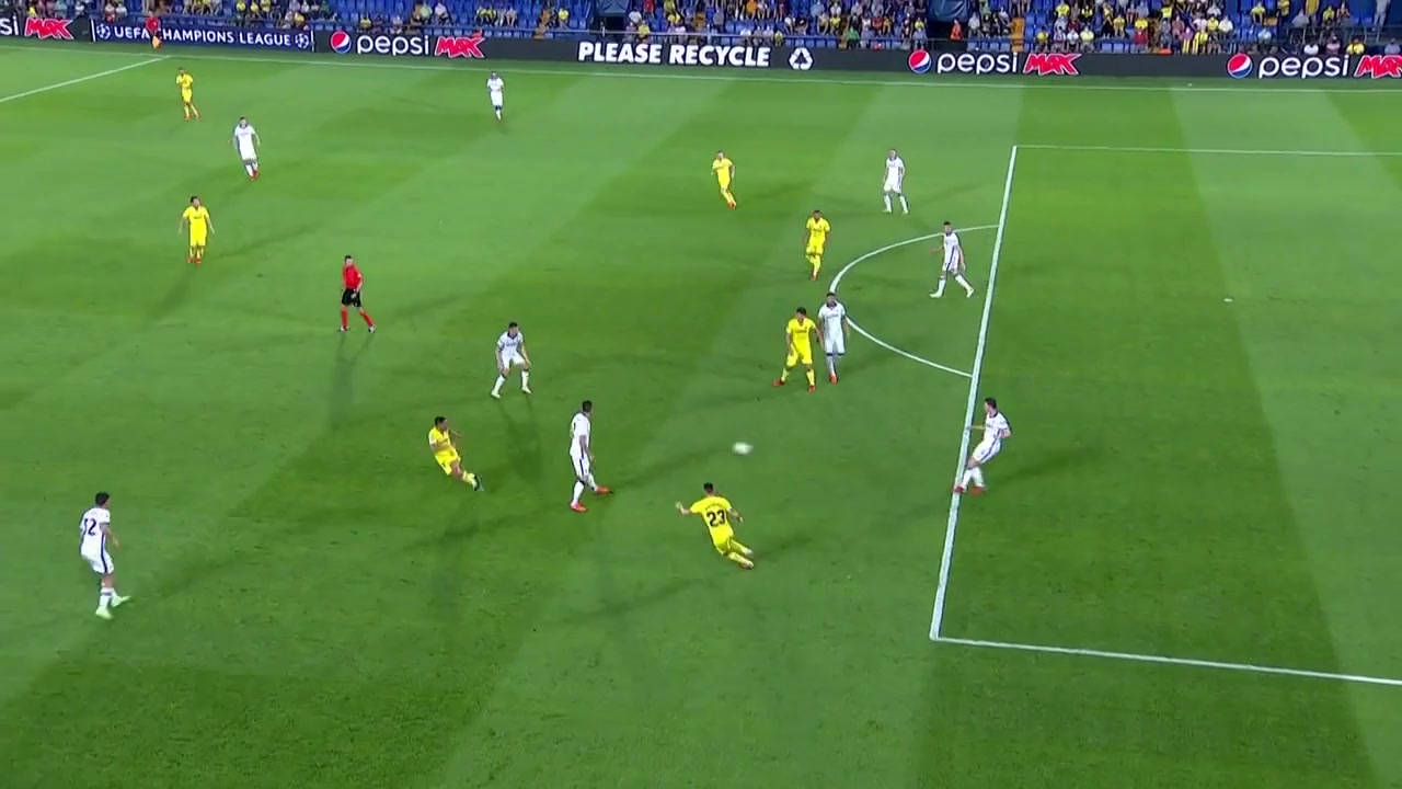 UEFA CL Villarreal Vs Atalanta Arnaut Danjuma Adam Groeneveld Goal in 73 min, Score 2:1