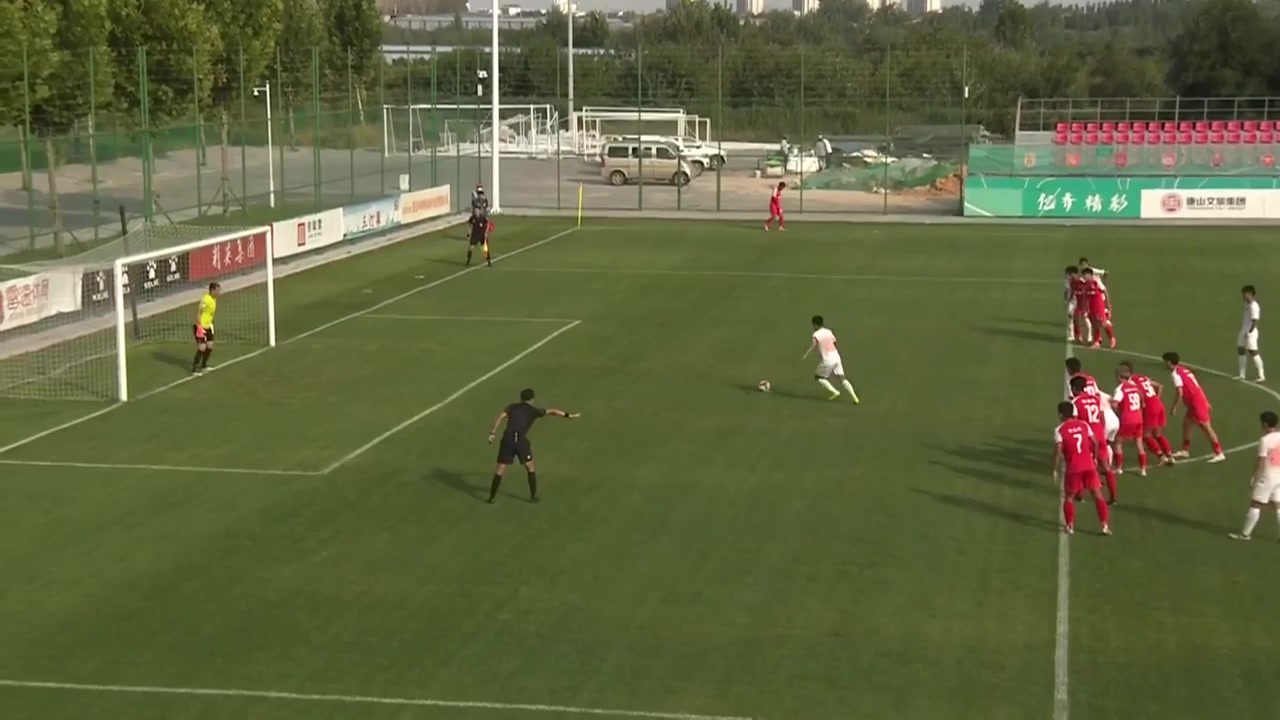 CHA D2 Dongguan Guanlian Vs Qingdao Manatee Jiang Ning Goal in 35 min, Score 0:2