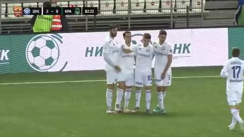 RUS D1 Gazovik Orenburg Vs FK Krasnodar 2 Alexey Mironov Goal in 82 min, Score 2:0