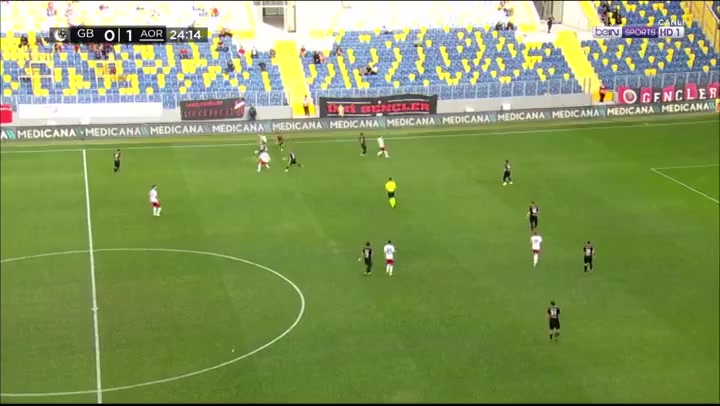 130 Genclerbirligi Vs Altinordu 25 skor gol Baris Alici, skor 1:1