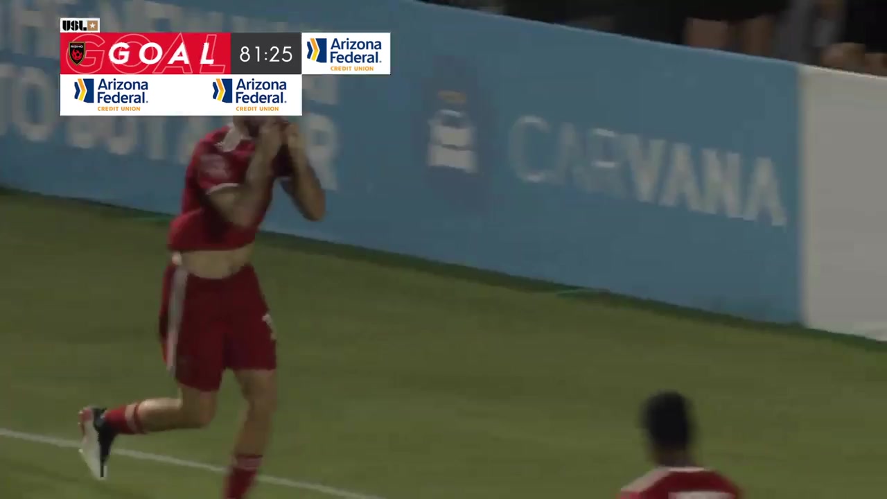 USL CH Phoenix Rising FC Vs Las Vegas Lights 82 phút Jon BakeroVào, ghi bàn 4:1