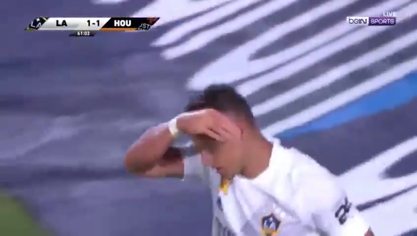 MLS Los Angeles Galaxy Vs Houston Dynamo 61 ทำประตู Javier Hernandez Balcazar, Chicharito ประตู, ทำคะแนน 1:1