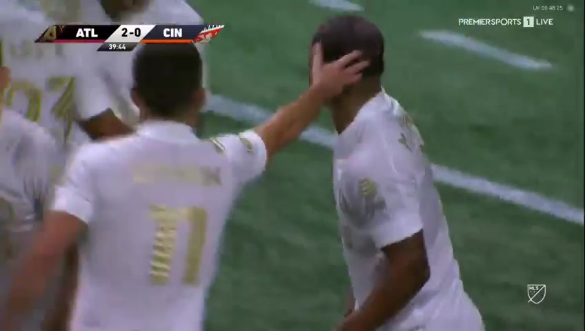MLS Atlanta United Vs FC Cincinnati Josef Martinez Goal in 38 min, Score 2:0