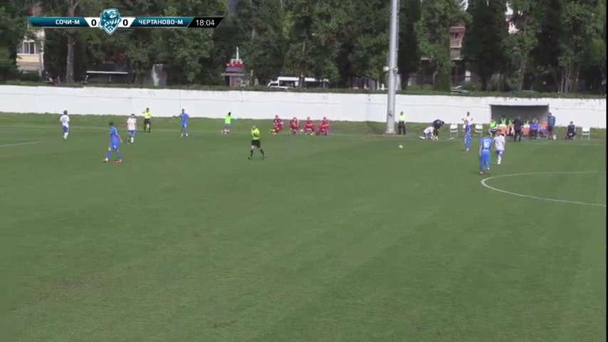 RUS YthC PFC Sochi Youth Vs Chertanovo Moscow Youth 18 ทำประตู  ประตู, ทำคะแนน 0:1