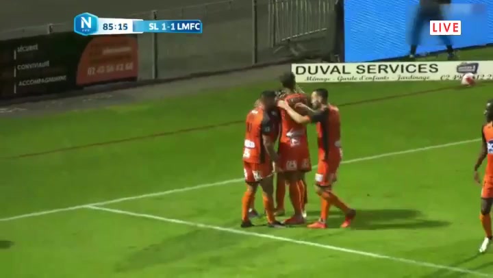 FRA D3 Stade Lavallois MFC Vs Le Mans 85 phút Vào, ghi bàn 2:1