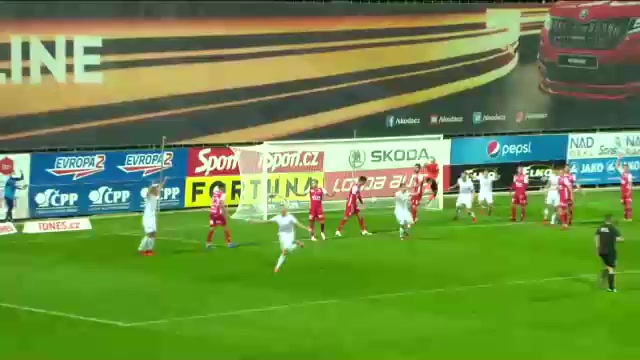 CZE D1 Hradec Kralove Vs Pardubice 36 phút Jan KralVào, ghi bàn 1:0