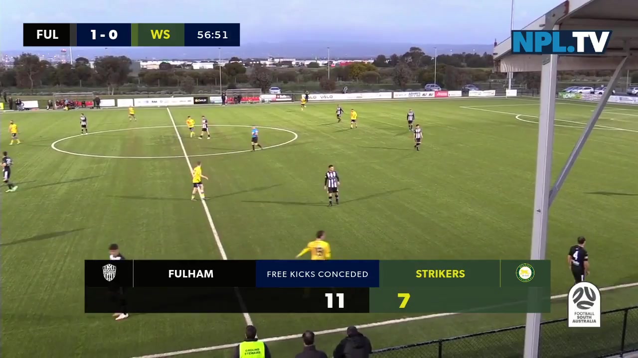 FFSA PL Fulham United FC Vs Western Strikers SC  Goal in 58 min, Score 2:0