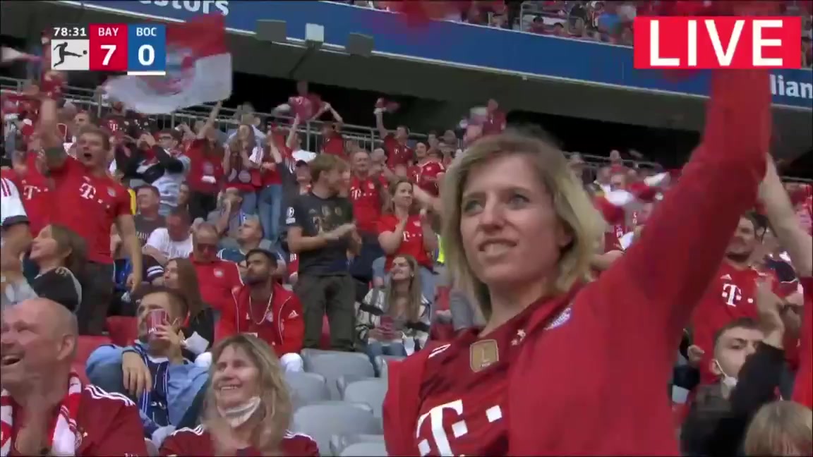 Bundesliga Bayern Munchen Vs VfL Bochum 79 phút Eric Maxim Choupo-MotingVào, ghi bàn 7:0