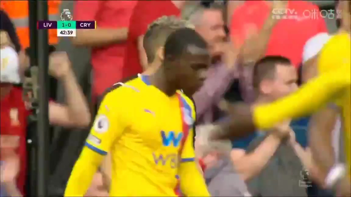 EPL Liverpool Vs Crystal Palace 42 phút Sadio ManeVào, ghi bàn 1:0