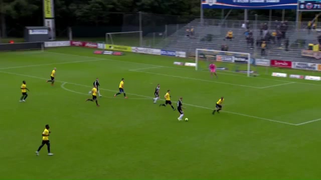 DEN D1 Hobro Vs AC Horsens Lange Goal in 71 min, Score 0:2