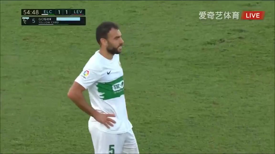 Laliga1 Elche Vs Levante 54 phút Jose Luis Morales MartinVào, ghi bàn 1:1