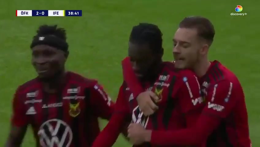 SWE D1 Ostersunds FK Vs Elfsborg Blair Turgott Goal in 37 min, Score 2:0