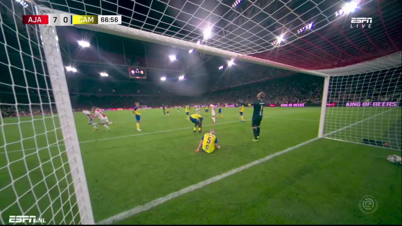 HOL D1 AFC Ajax Vs SC Cambuur Sebastien Haller Goal in 66 min, Score 7:0