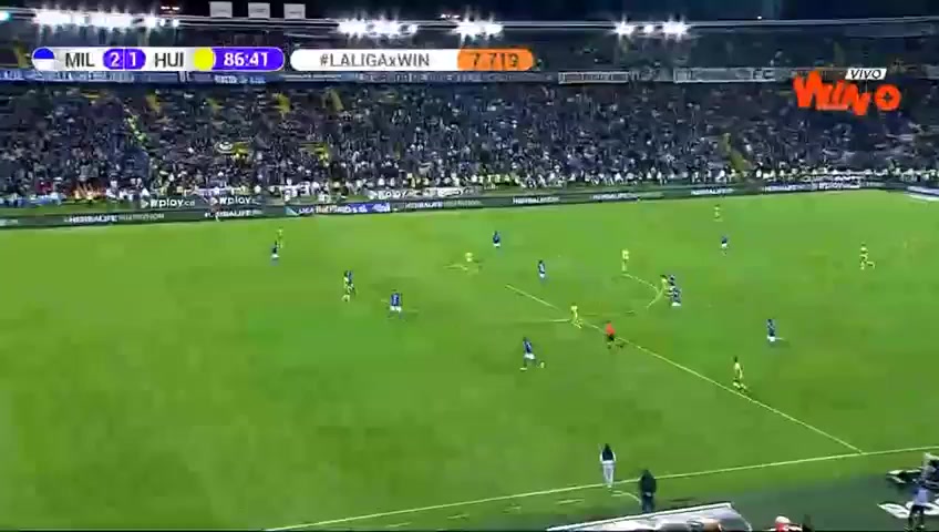 COL D1 Millonarios Vs Atletico Huila 87 phút Brayan Moreno AlvarezVào, ghi bàn 2:1