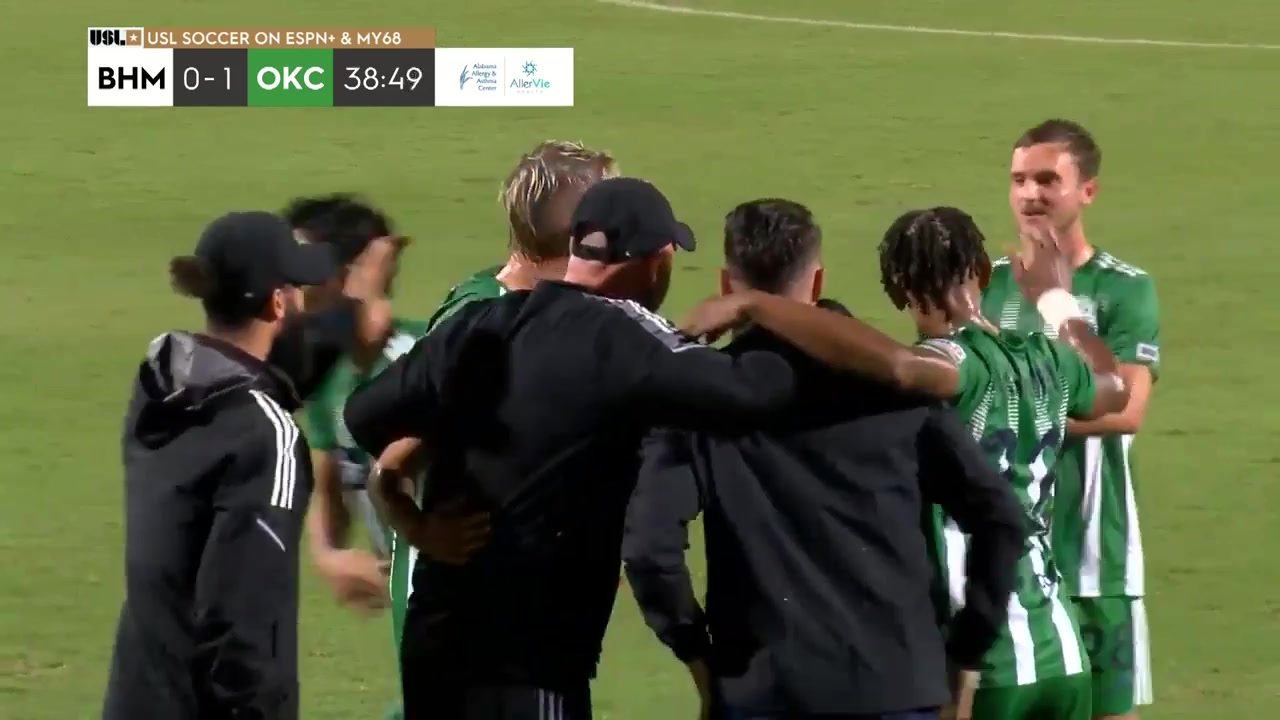 USL CH Birmingham Legion Vs OKC Energy FC 39 phút Villyan BijevVào, ghi bàn 0:1