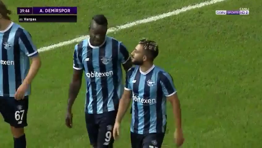 TUR D1 Adana Demirspor Vs Caykur Rizespor 39 phút Matias Ezequiel Vargas MartinVào, ghi bàn 2:0