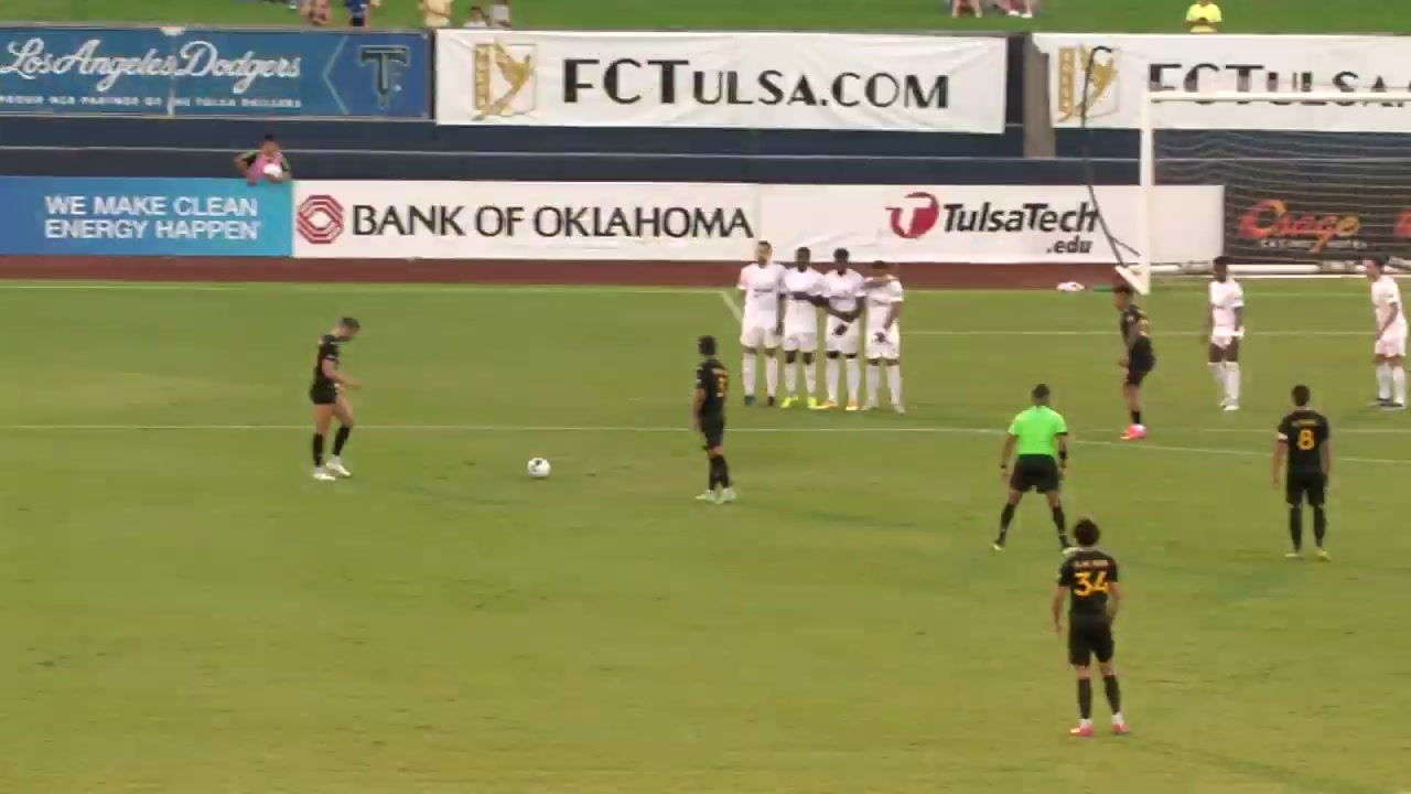 USL CH FC Tulsa Vs Austin Bold Fabien Garcia Goal in 11 min, Score 0:1