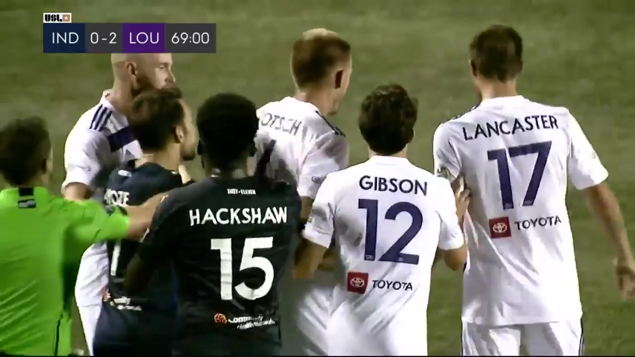 448 Indy Eleven Vs Louisville City FC 69 skor gol Cameron Paul lancaster, skor 0:2