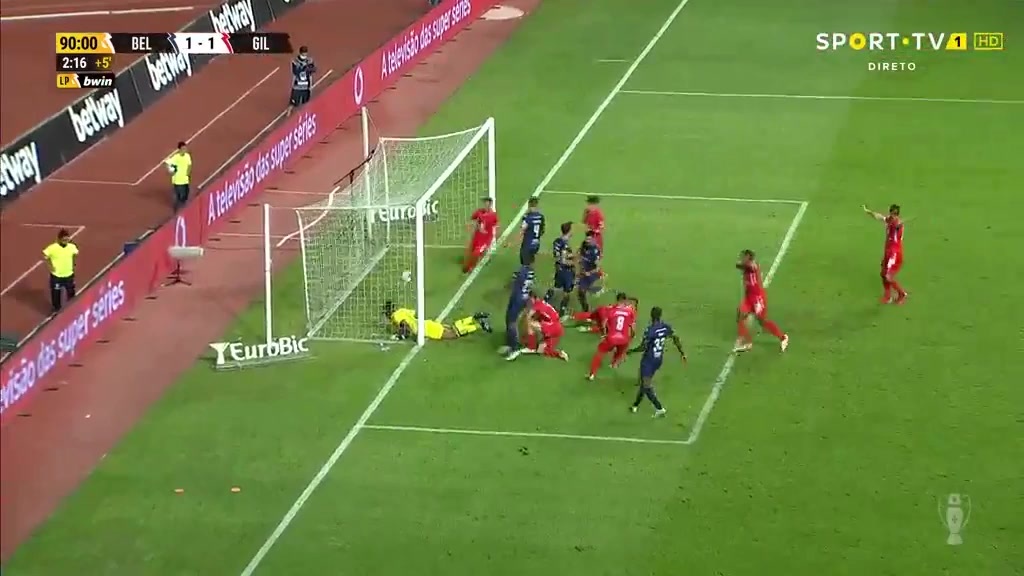 POR D1 Belenenses Vs Gil Vicente 92 phút Giorgi AburjaniaVào, ghi bàn 1:1