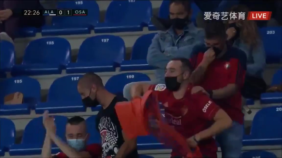 Laliga1 Alaves Vs Osasuna 22 phút David GarciaVào, ghi bàn 0:1